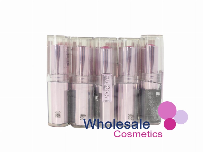 10 x L'Oreal Rouge Caresse Lipsticks - 504 NUDE & CUTE